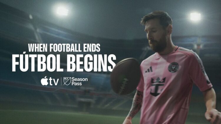 "Cuando acaba el 'football', empieza el fútbol": Messi y Apple anuncian el regreso de la MLS con este spot 1 MLS Season Pass Messi Promo