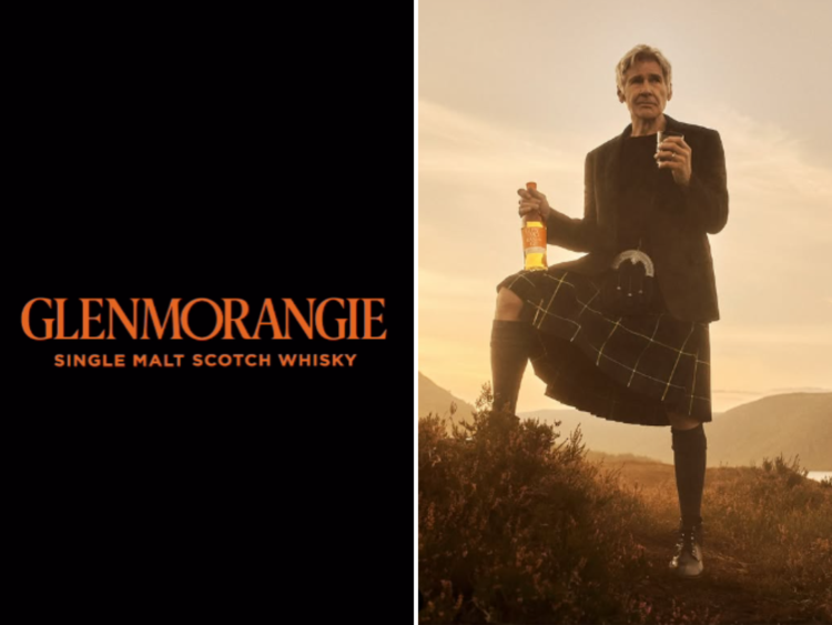 Harrison Ford viste una falda escocesa en la nueva campaña de Glenmorangie 1 Untitled design 33