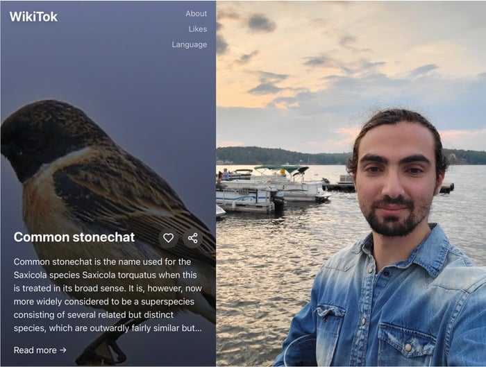 Wiki Tok: la app que fusiona el conocimiento de Wikipedia con la creatividad de TikTok 2 WhatsApp Image 2025 02 18 at 10.32.36