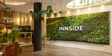 Ingreso por el mottor lobby de Innside