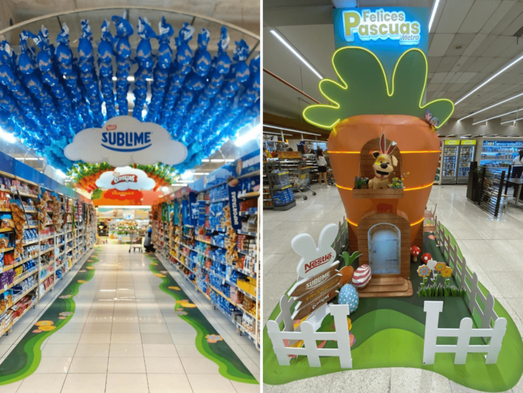 Metro deslumbra a su clientela con una singular apuesta visual por motivo de Semana Santa 1 Louis Vuitton 7 1