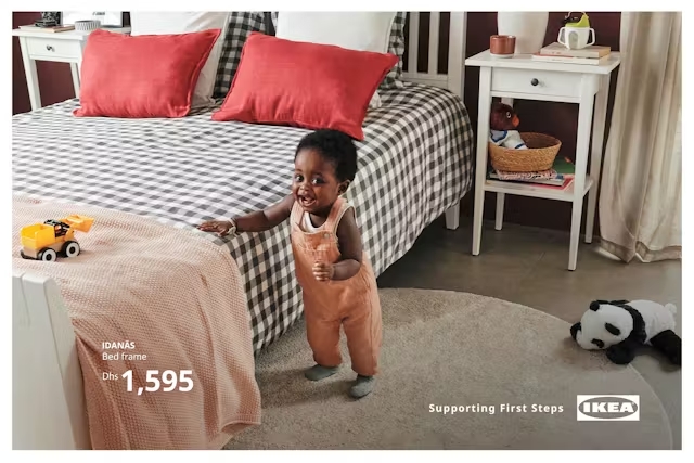 “Supporting first steps”: IKEA lanza campaña dirigida a los niños que están aprendiendo a caminar 2 abdou first step