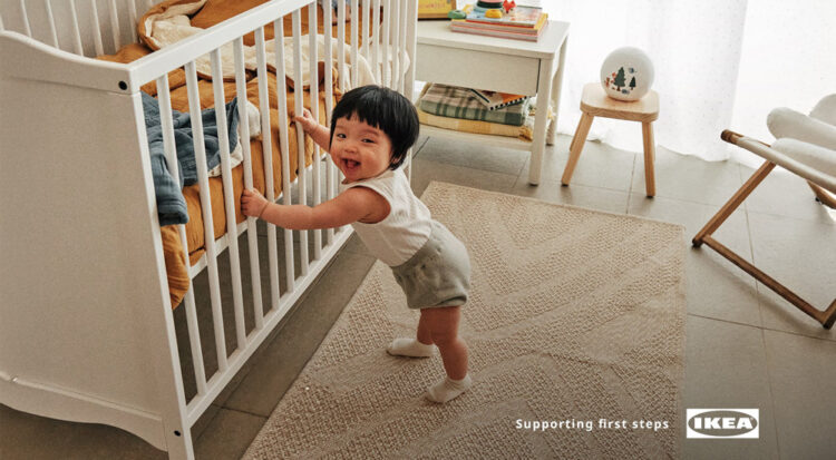 “Supporting first steps”: IKEA lanza campaña dirigida a los niños que están aprendiendo a caminar 1 portal 2025 04 15T155656.421