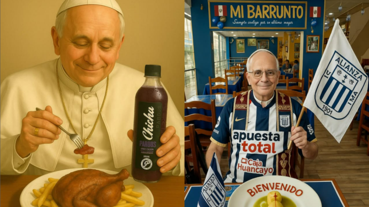 Marcas peruanas celebran la elección del nuevo Papa con creativos diseños en redes sociales 1 Antes 7