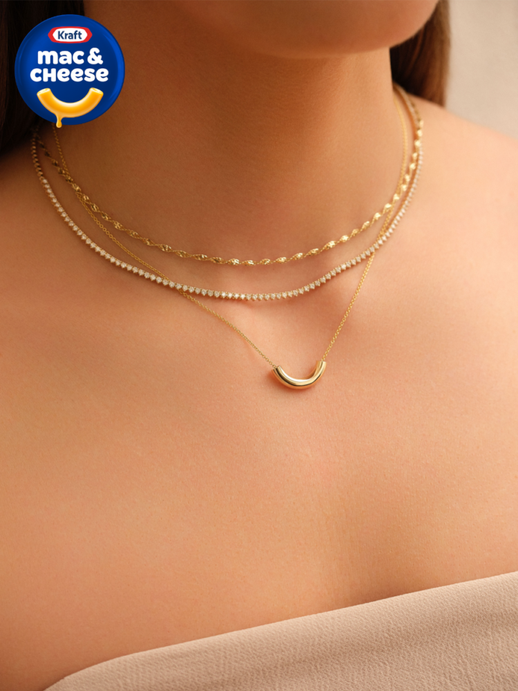 ¿Un collar con dije en forma de macarrón? Este es el lanzamiento de Mac & Cheese 1 IMG 2751