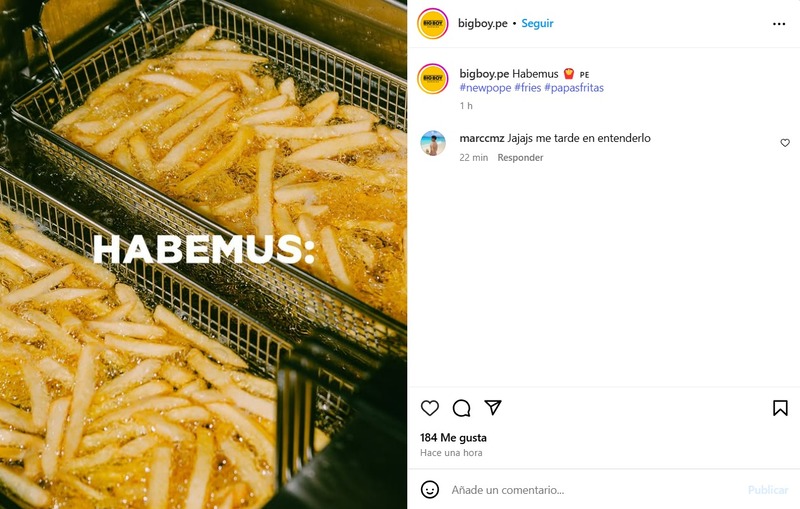 Marcas peruanas celebran la elección del nuevo Papa con creativos diseños en redes sociales 7 WhatsApp Image 2025 05 08 at 16.09.33 1 1