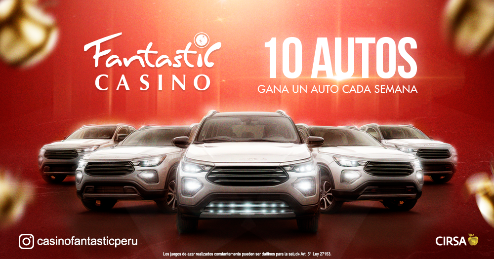 Casino Fantastic llegó al Perú y sorprende con un sorteo de 10 autos por apertura 2 Nota