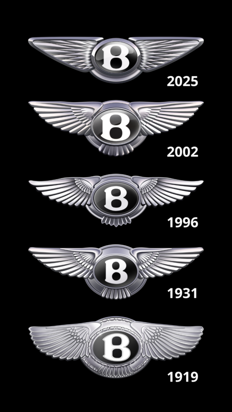 Bentley renueva su imagen: presenta el quinto emblema en su historia 2 2025 1