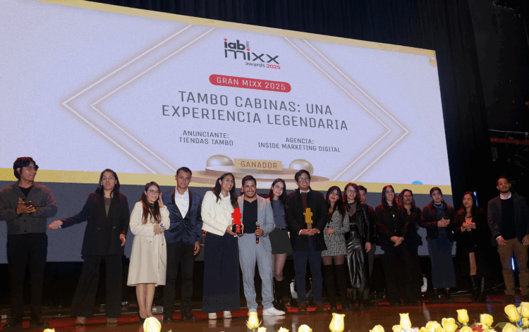 La creatividad digital se luce en Perú: IAB MIXX AWARDS 2025 premió lo mejor de la publicidad y el marketing 1 GRAN MIXX 2025┬a TAMBO