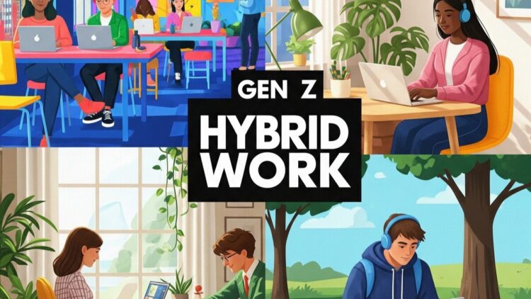 Gen Z apuesta por el modelo híbrido: 6 de cada 10 lo eligen como su formato ideal 1 Gemini Generated Image 5y059s5y059s5y05