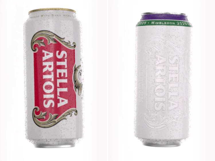 Stella Artois deja de lado el tradicional aspecto de sus latas para celebrar el Campeonato de Wimbledon 2025 1 Louis Vuitton 61