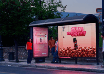 Axe transformó este paradero en un divertido viaje arcade 4 bus shelter vending 1024x576 1