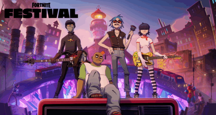 Fortnite x Gorillaz: una colaboración que une música y gaming