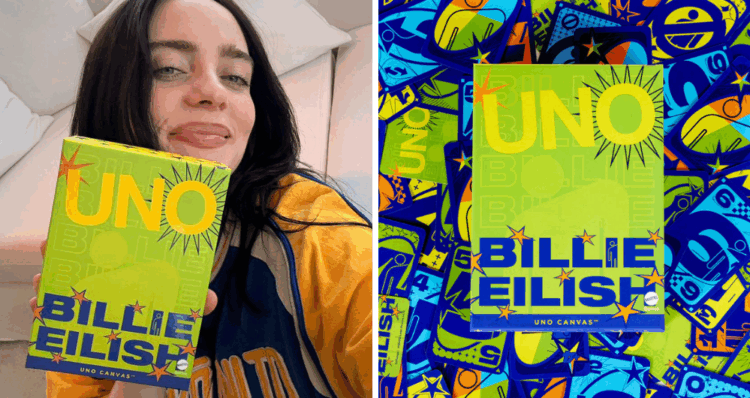 Billie Eilish reinventa el clásico UNO con una edición personalizada junto a Mattel 1 Diseno sin titulo 31