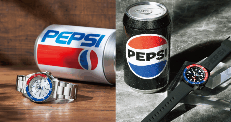 Seiko y Pepsi lanzan relojes deportivos de edición limitada con estilo vintage 1 Seiko y Pepsi lanzan relojes de edición limitada con estilo vintage