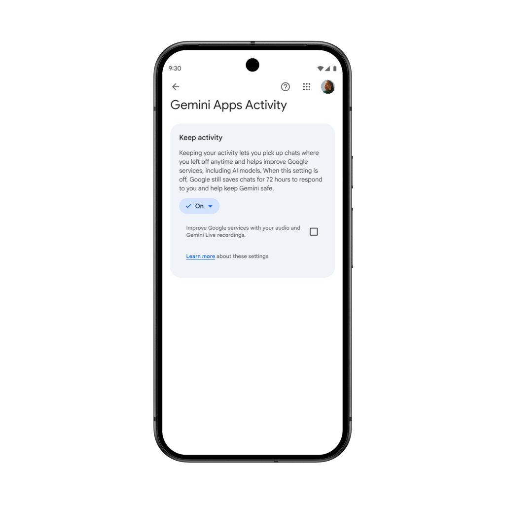 Keep Activity with Audio and Live Recordings