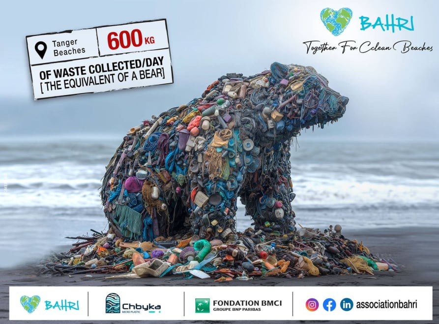 La ingeniosa campaña marroquí que ilustra el peso de la contaminación 2 grafica cuerpo 5