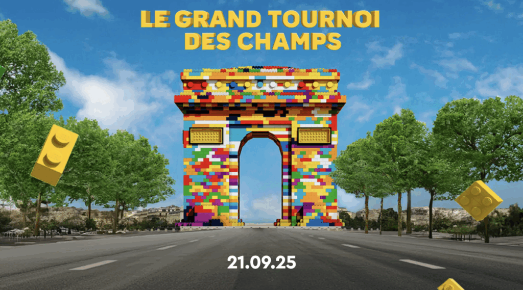 LEGO convirtió los Campos Elíseos de París en un enorme parque de juegos 2 Capture decran 2025 09 17 a 15.45.42