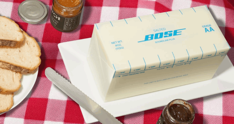 Bose convierte su altavoz en un bloque de mantequilla para sumarse a la tendencia del año 1 Diseno 44