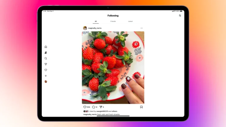 Instagram lanza su app oficial para iPad tras 15 años de espera 1 Following2016 9