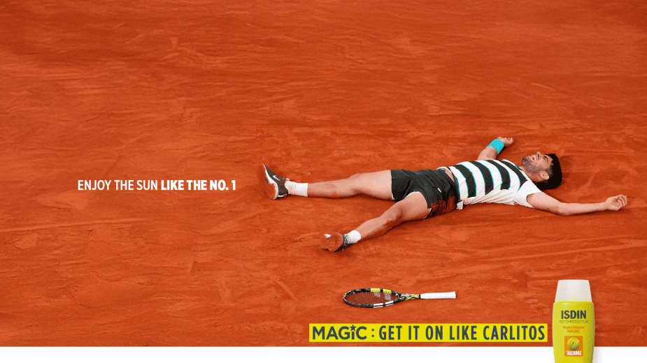 Carlos Alcaraz protagoniza publicidad de ISDIN que promueve el uso de bloqueador solar 3 Isdin Alcaraz Two.9rhA9BXy