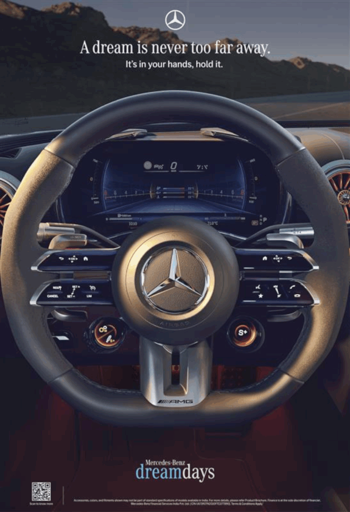 Mercedes-Benz India recuerda que los sueños sí pueden cumplirse 2 Mercedes Benz India Print.c123swHi 1