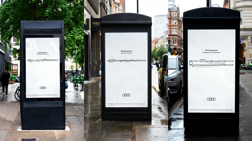 Audi convierte el ruido de sus motores en partituras clásicas con "Engine Symphony" 2 bbh audi ooh