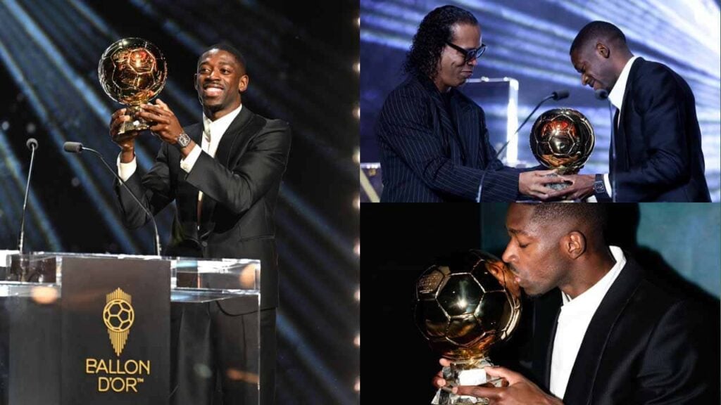 Dembélé ganó el Balón de Oro y adidas lo celebra diseñando dos calzados que no saldrán a la venta 2 dembele balon de oro premio 2025 ranking