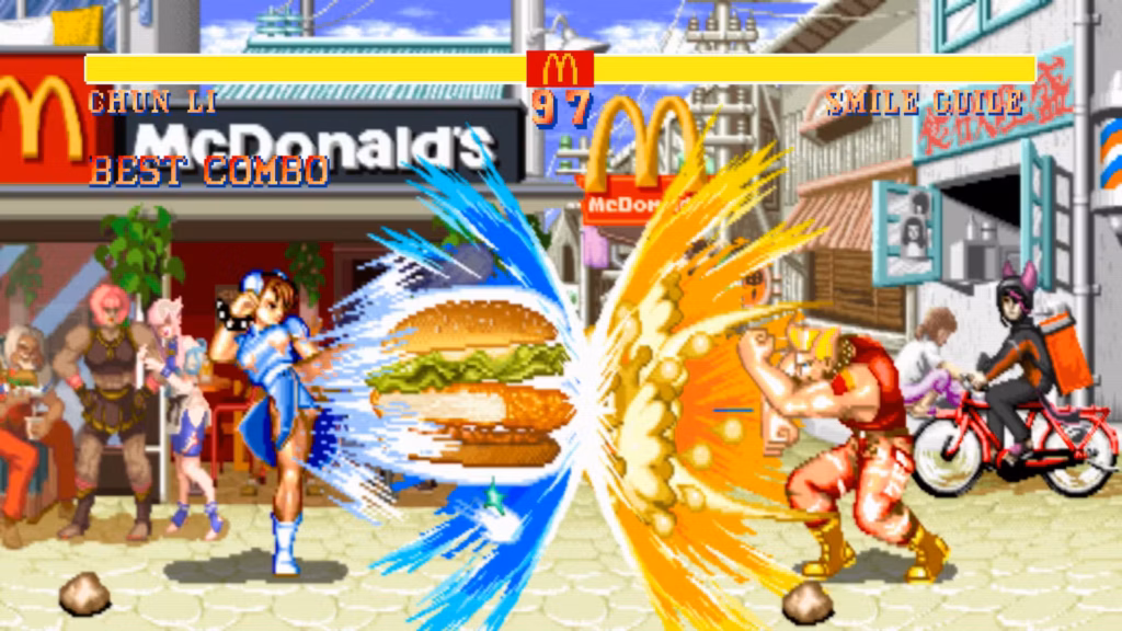 Street Fighter llega al menú de McDonald's con hamburguesas inspiradas en sus héroes 2 021