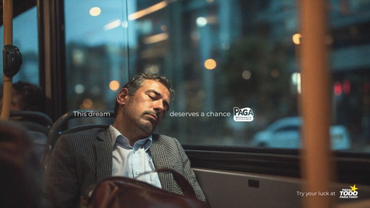 "Este sueño merece un chance", la campaña de lotería que transforma el cansancio en esperanza 1 1758840120379