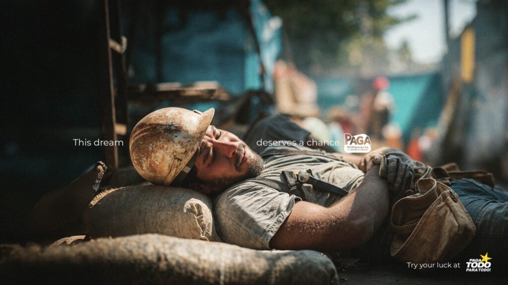 "Este sueño merece un chance", la campaña de lotería que transforma el cansancio en esperanza 3 1758840120462