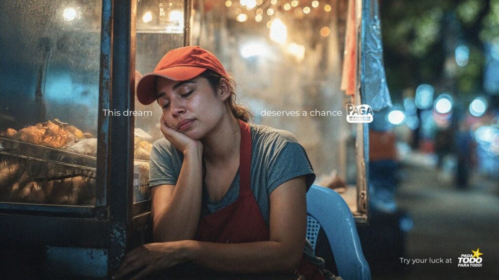 "Este sueño merece un chance", la campaña de lotería que transforma el cansancio en esperanza 2 1758840120646