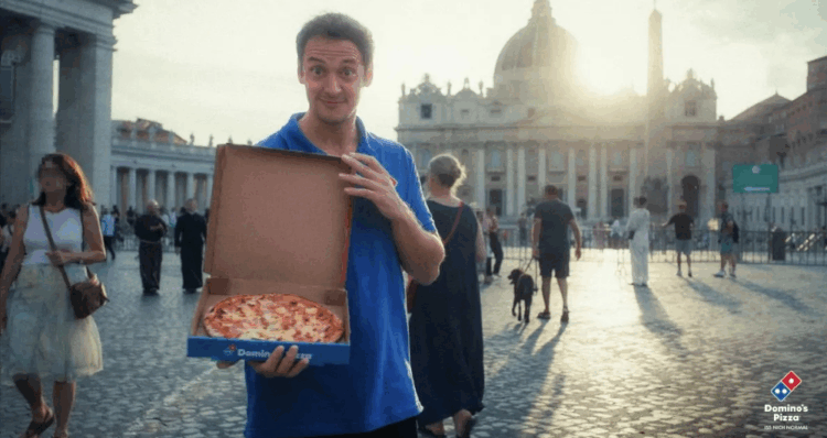 Domino's "perdona" a la pizza con piña en el Vaticano 1 Diseno 93