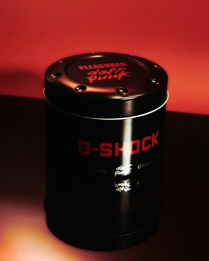 G-Shock x Pleasures: la colaboración de Casio inspirada en Daft Punk 3 PLEASURES releases DW5600PDP 1 a striking limited edition watch created in partnership with @gs 1