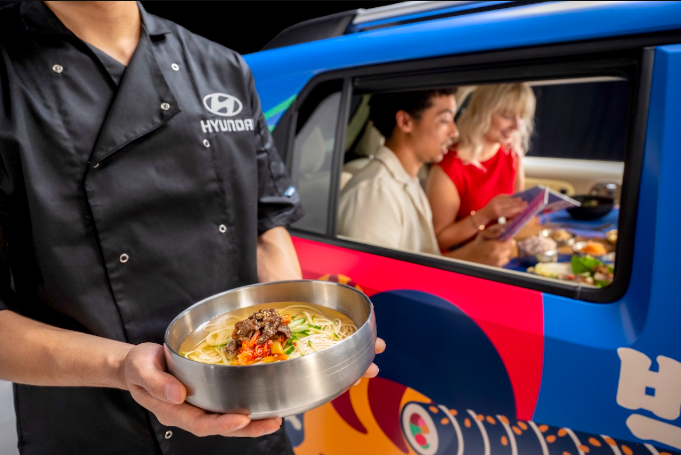 Hyundai anuncia su primer restaurante y está ubicado al interior de un auto 1 hyundai