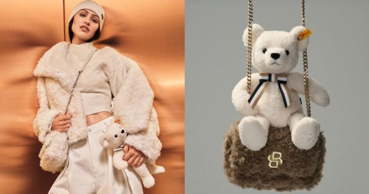 Boss celebra la Navidad con elegancia y ternura en su nueva campaña junto a los osos de peluche Steiff 1 Boss x Steiff