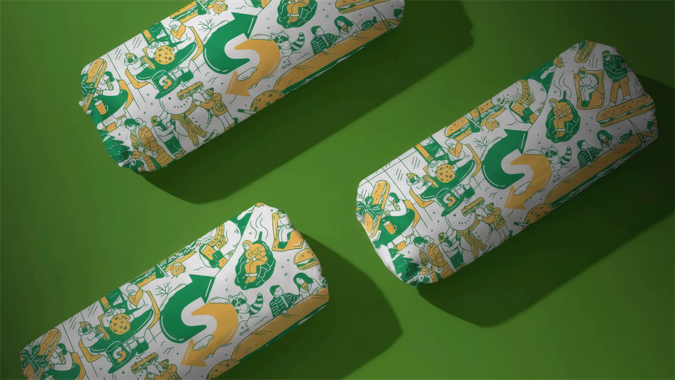 Subway celebra la magia de la Navidad reuniendo a los personajes navideños más icónicos 3 ENVOLTORIO