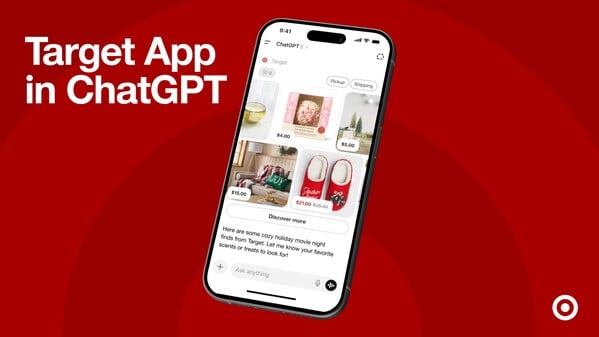 Target se une a Open AI para lanzar su app de compras integrada en ChatGPT 2 Target ChatGPT app