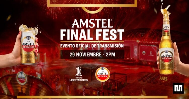 AMSTEL FINAL FEST | Evento Oficial de Transmisión reunirá a más de 8 mil hinchas de la CONMEBOL Libertadores 1 WhatsApp Image 2025 11 25 at 11.33.12 AM