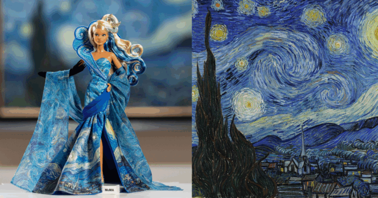 Mattel lanza Barbie inspirada en una de las obras de arte más importantes del mundo: La noche estrellada 1 imagen destacada WP 82