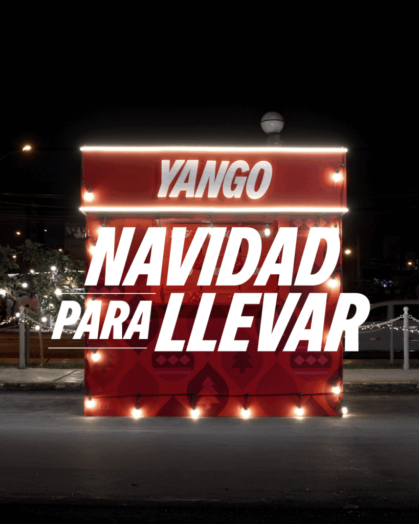 Yango Ride llevó la Navidad a quienes mantienen la ciudad en movimiento 4 Yango
