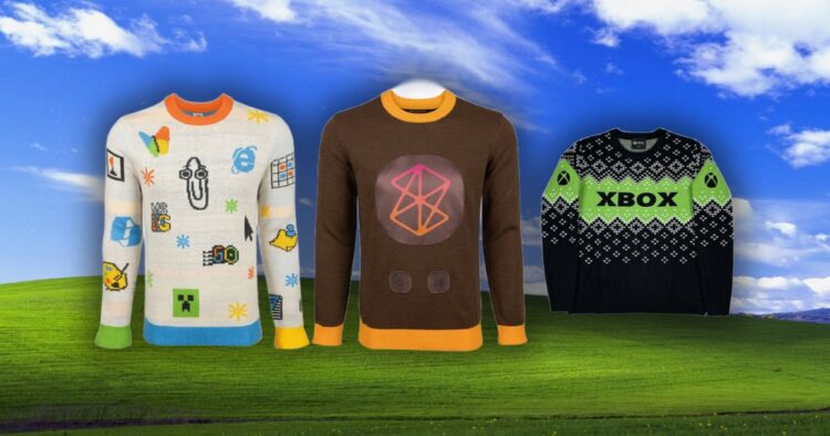 Microsoft vuelve a lanzar sus ugly sweaters navideños: Estos son los modelos del 2025 1 Diseno sin titulo 66