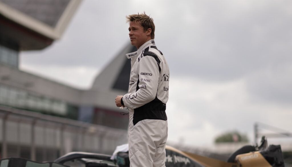 Brad Pitt y George Russell presentan el nuevo Mercedes-AMG GT de cuatro puertas 2 F1 La Pelicula Formula 1 Brad Pitt 01