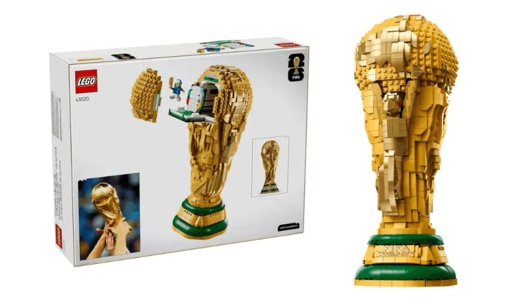 Trofeo FIFA 2026 en LEGO