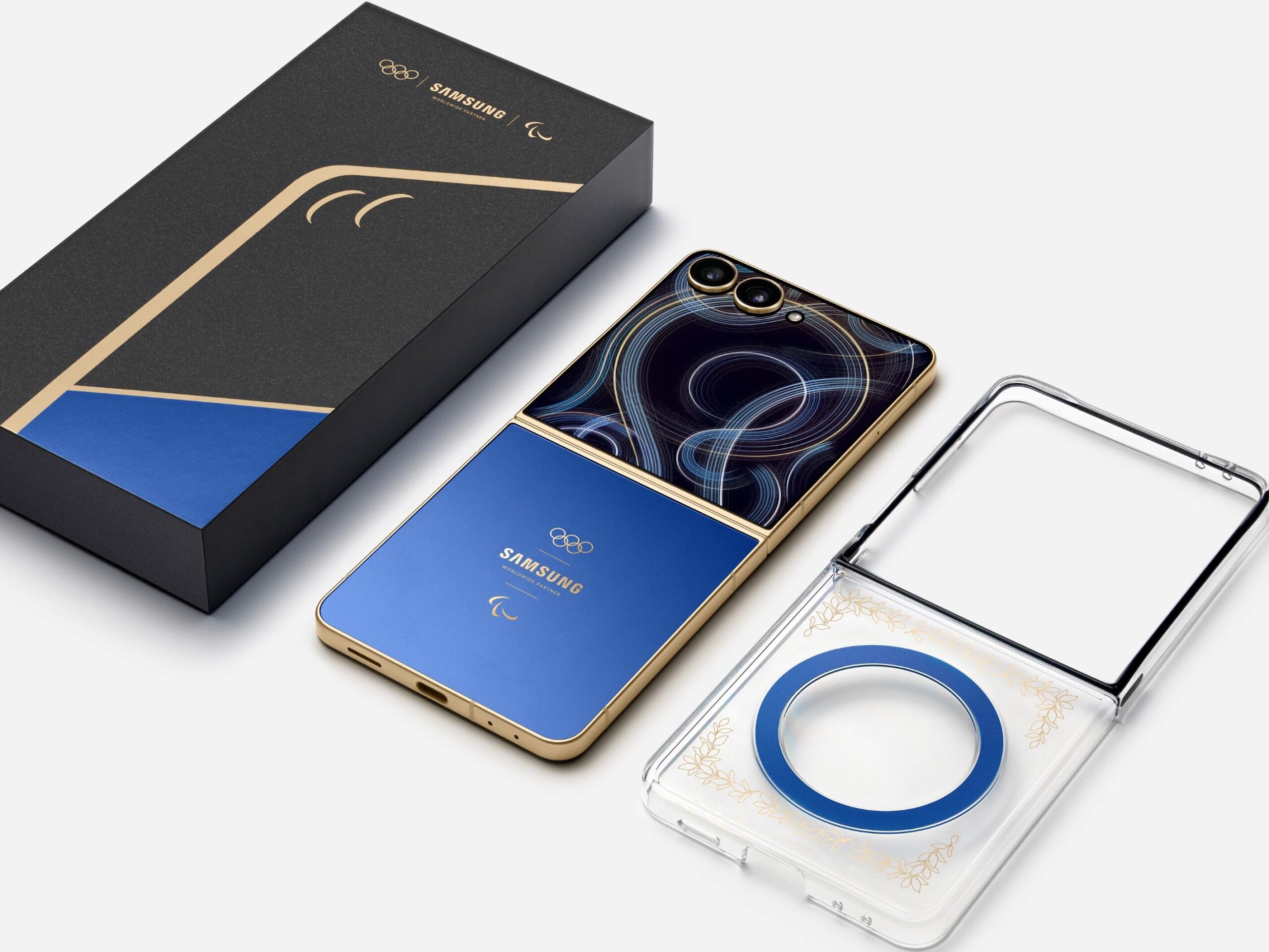 Galaxy Z Flip7 Olympic Edition: así luce el celular diseñado por Samsung para los Juegos Olímpicos 2026 2 3 Olympic Edition Package edited scaled