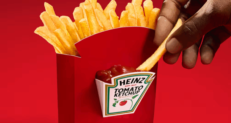 Heinz reinventa la caja de papas fritas y lleva el ketchup al centro de la experiencia 1 Diseno 17