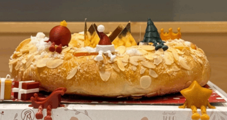 Una pastelería reinterpreta el roscón con referencias al nuevo álbum de Rosalía 1 Diseno 3