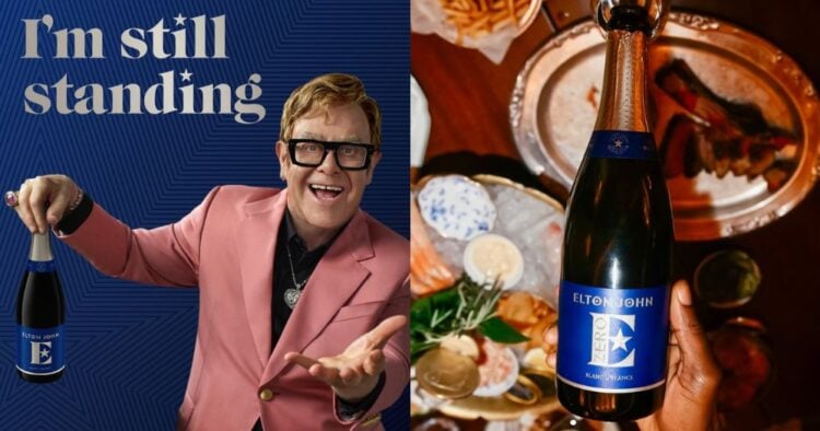 Elton John lanza su primer vino sin alcohol e incursiona en el mercado de las bebidas 0,0% 1 Diseno sin titulo 20