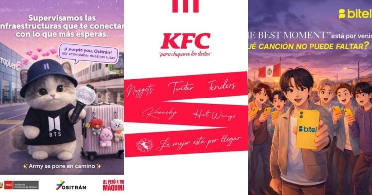 El fenómeno BTS en Perú: así las marcas y entidades del Estado se sumaron a la tendencia 1 Diseno sin titulo