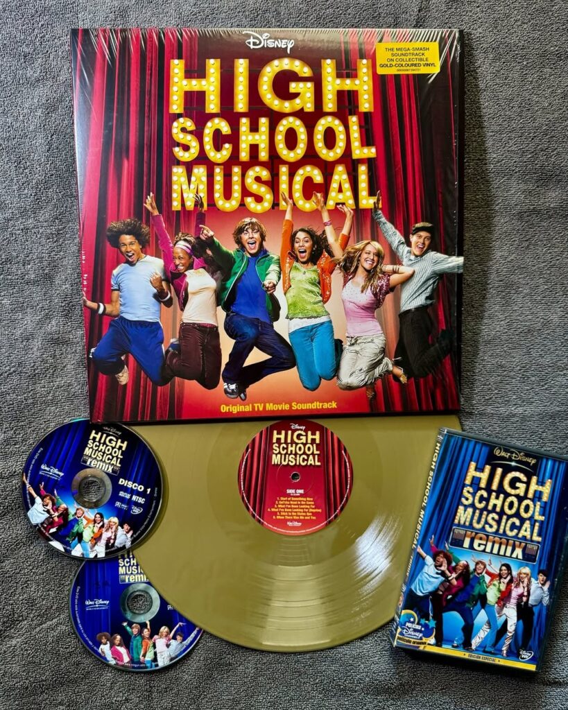 High School Musical Original Soundtrack 2006Vinyl Gold colored 2024 restock Completed the H